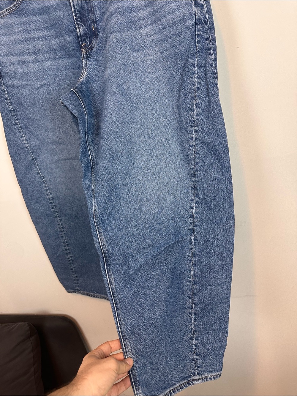 American Eagle Stretch Barrel Jeans Tinted Medium Stretch Size 18 (34W) - Picture 7 of 16
